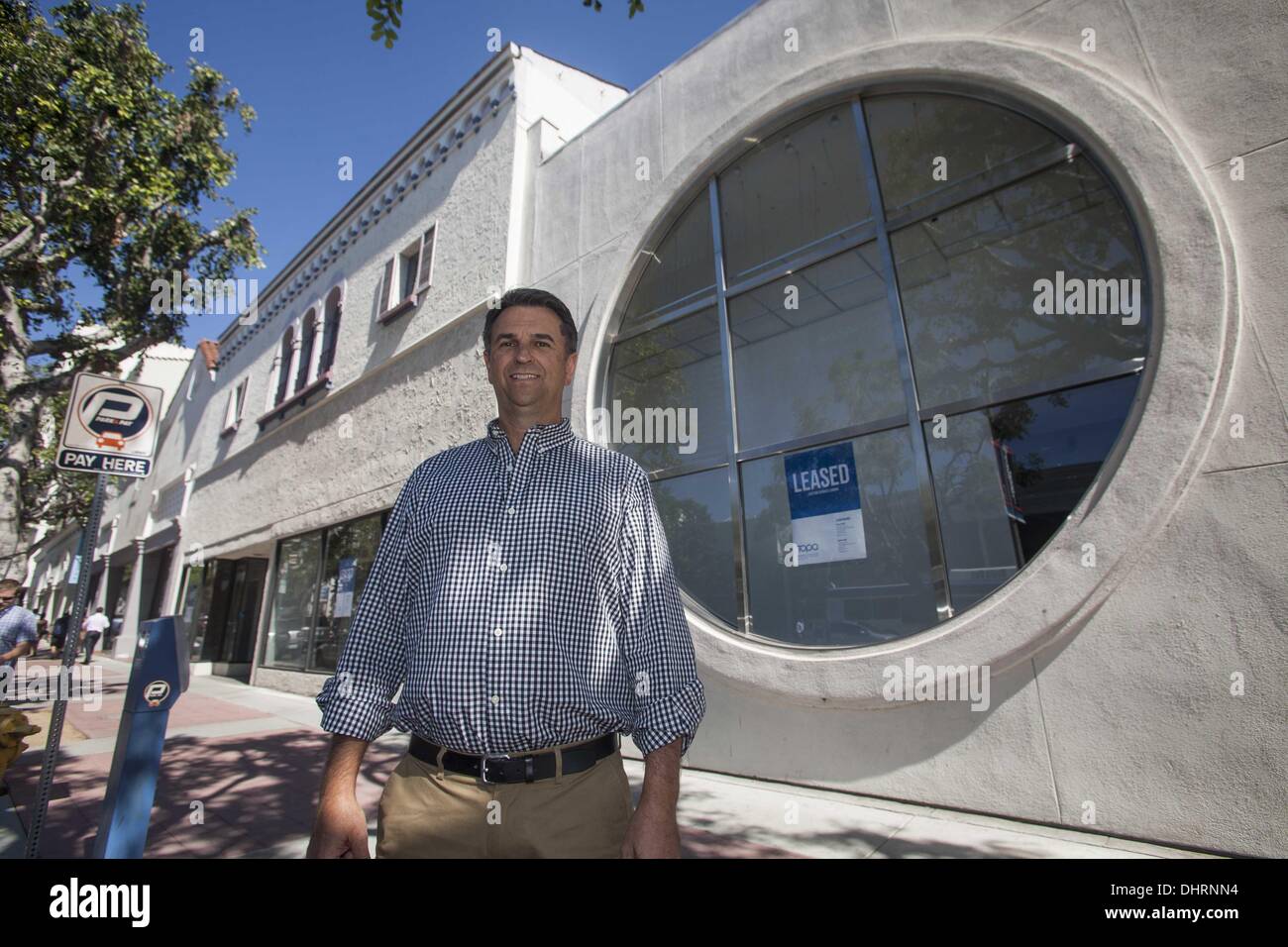 Los Angeles, Kalifornien, USA. 16. Oktober 2013. Rick Kanzler von Urban Outfitters. Ringo Chiu/ZUMAPRESS.com/Alamy © Live-Nachrichten Stockfoto