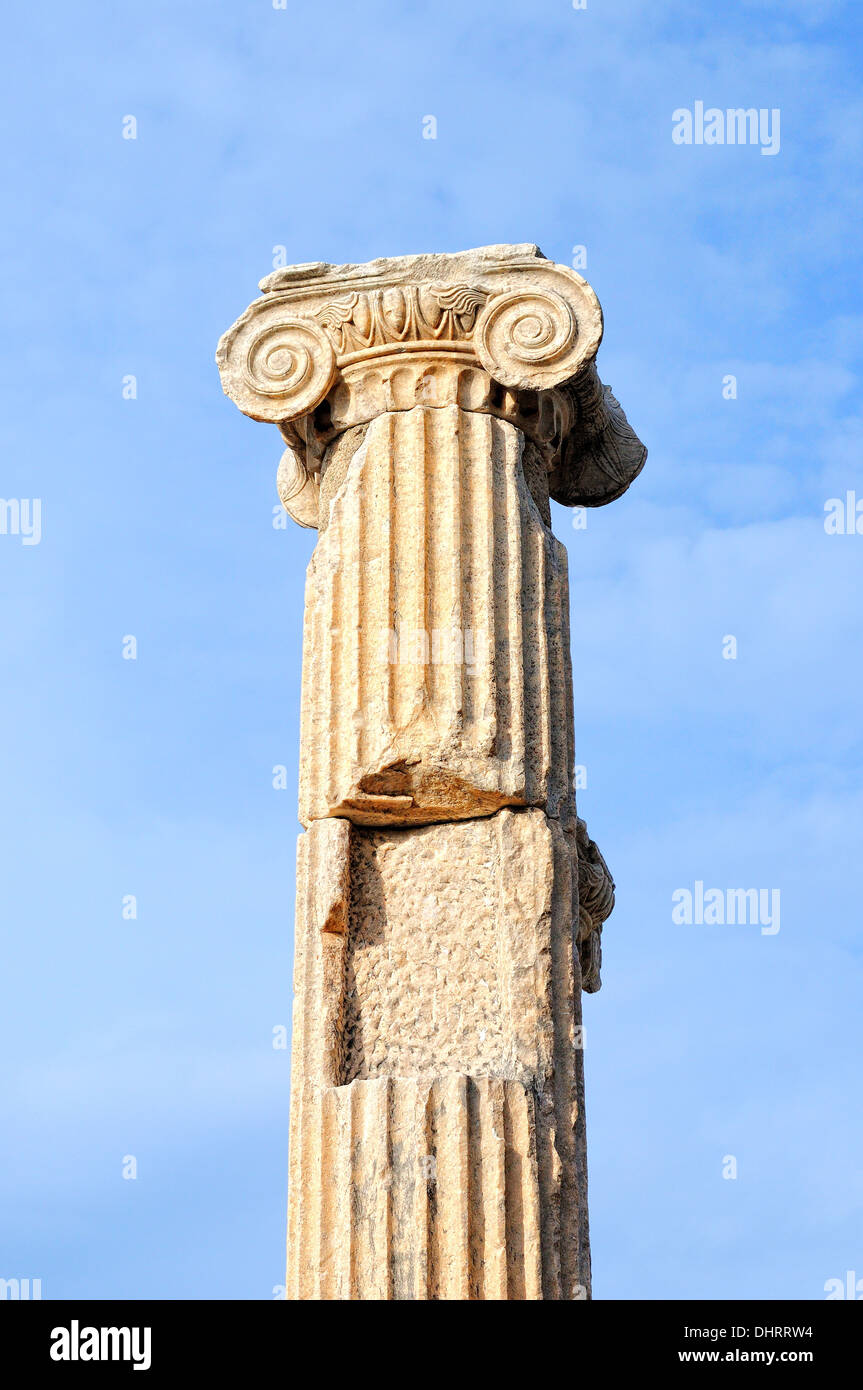 Griechische Säule Stockfoto