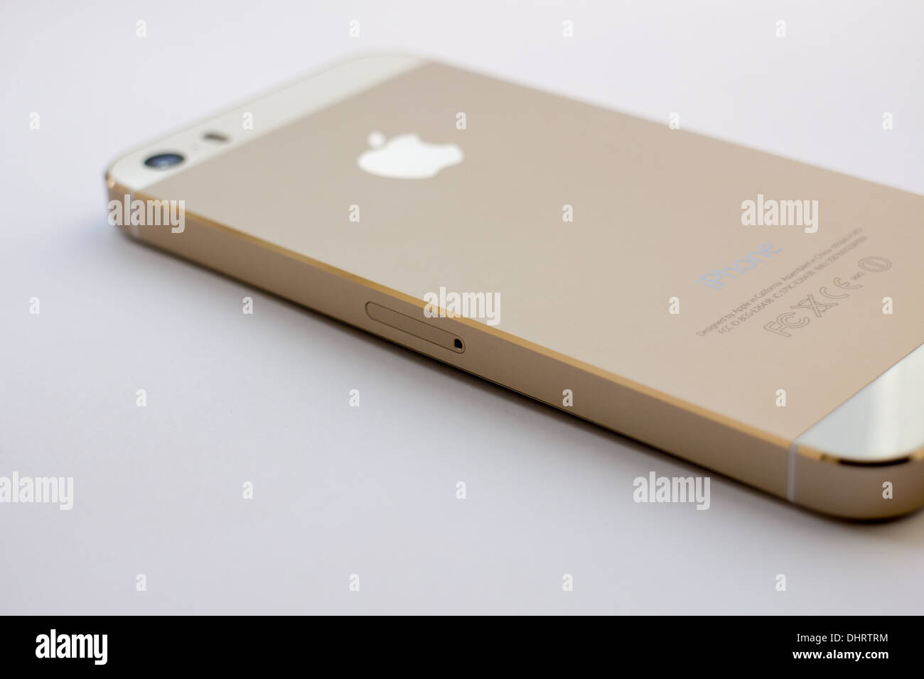 Apple iPhone 5 s Gold 4 Stockfoto