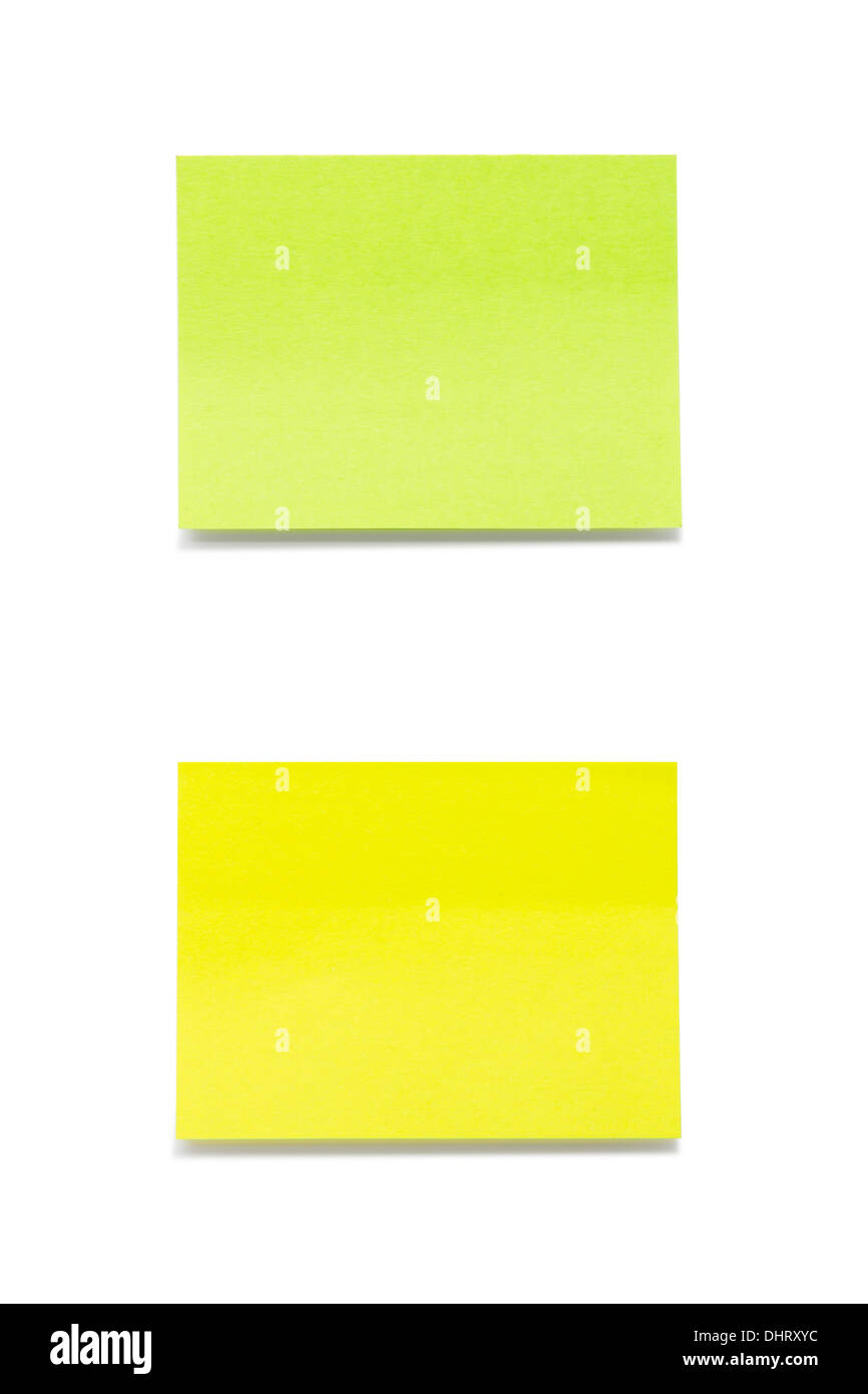 Klebrige Blätter Farbe Stockfoto