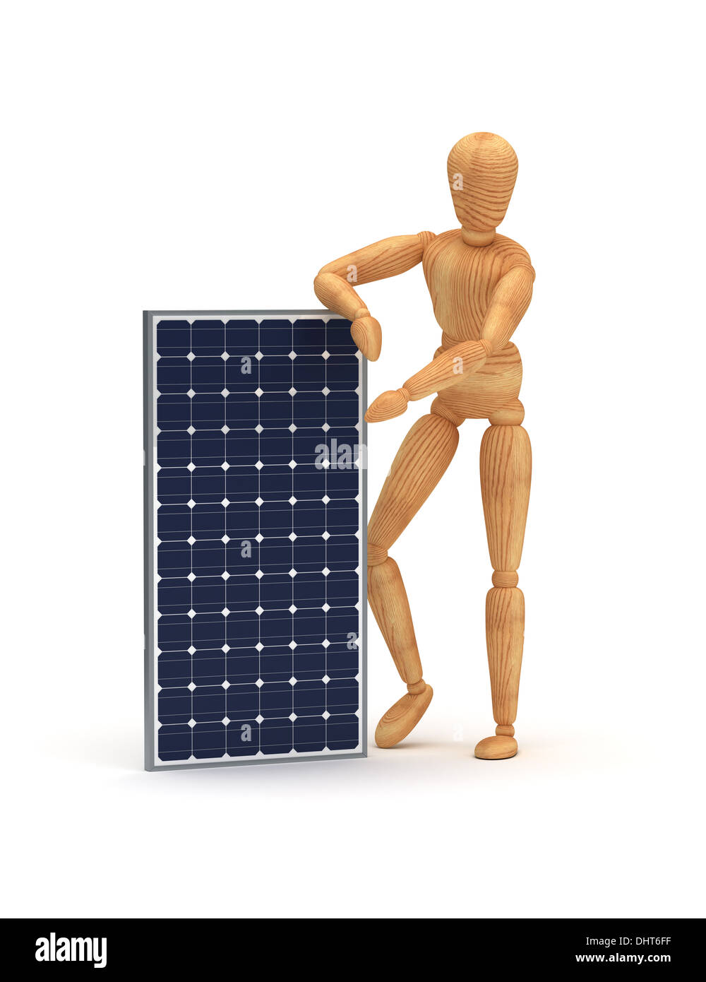 Solar-Panel Stockfoto