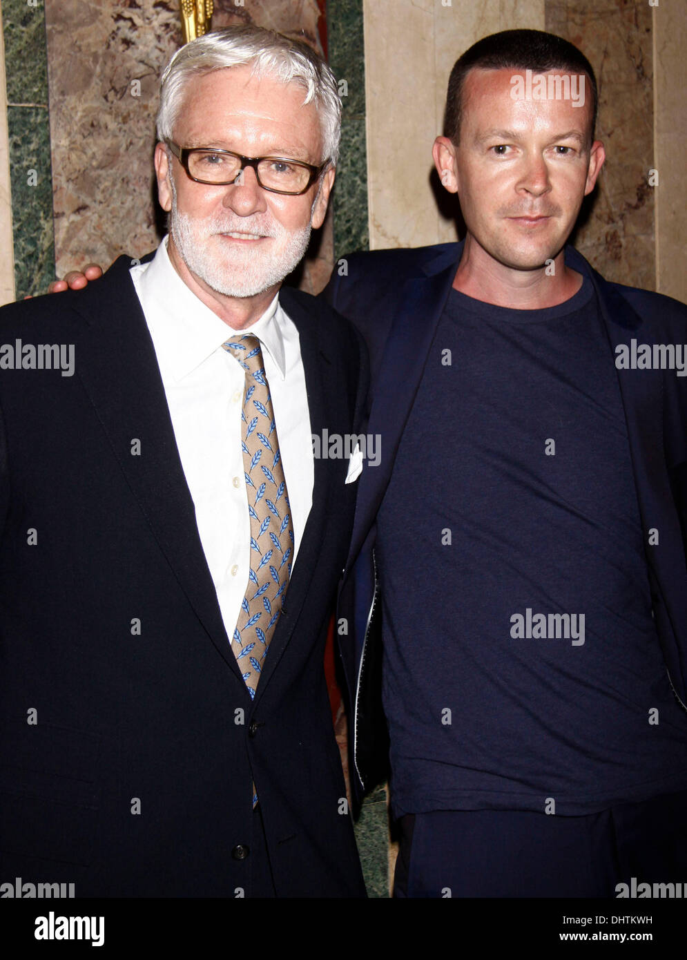 John Hart und Enda Walsh New York Theatre Workshop Frühling Gala an der Plaza Hotel New York City, USA - 22.05.12 Stockfoto