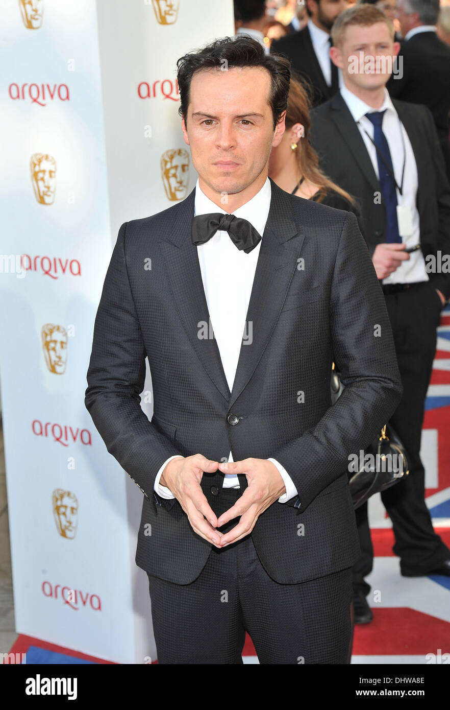Andrew Scott statt 2012 Arqiva British Academy Television Awards in der Royal Festival Hall - Ankünfte. London, England - 27.05.12 Stockfoto