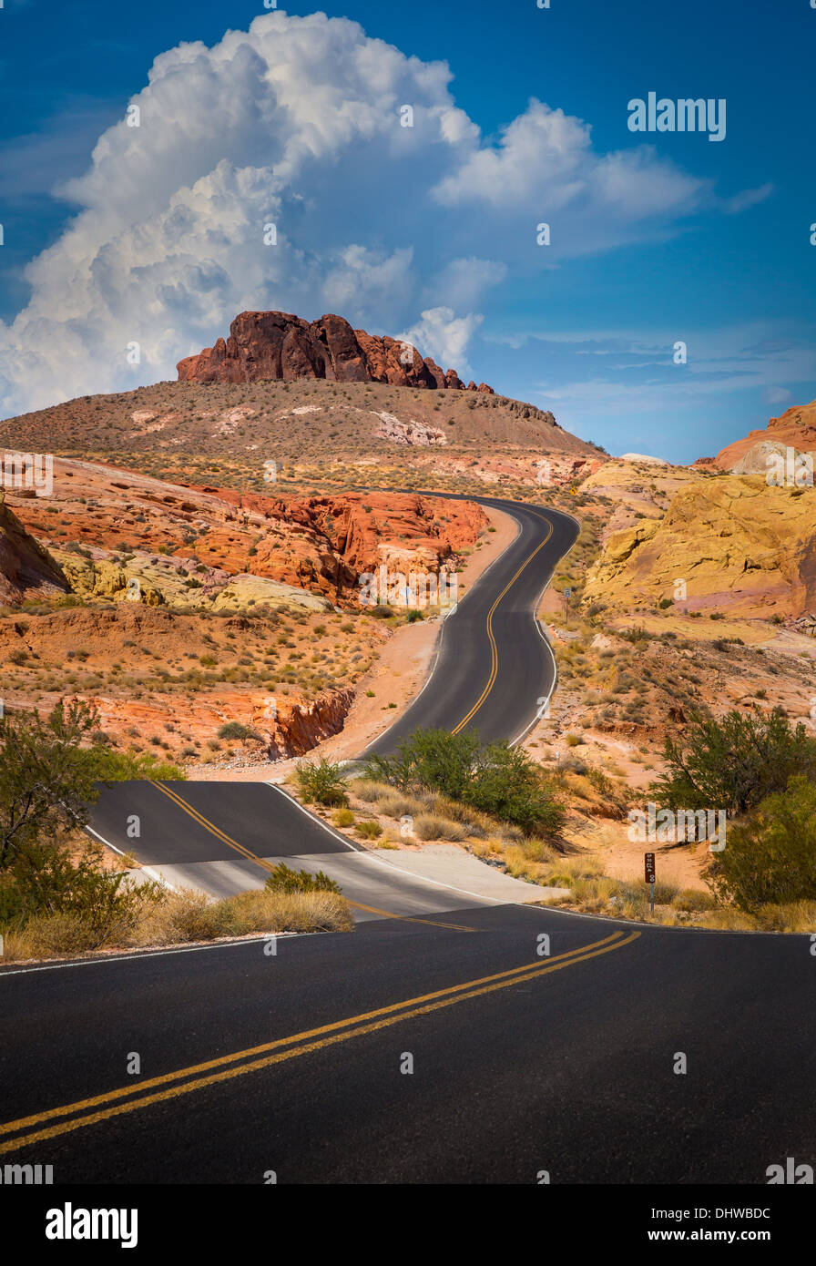 Valley of Fire State Park, Nevada Stockfoto