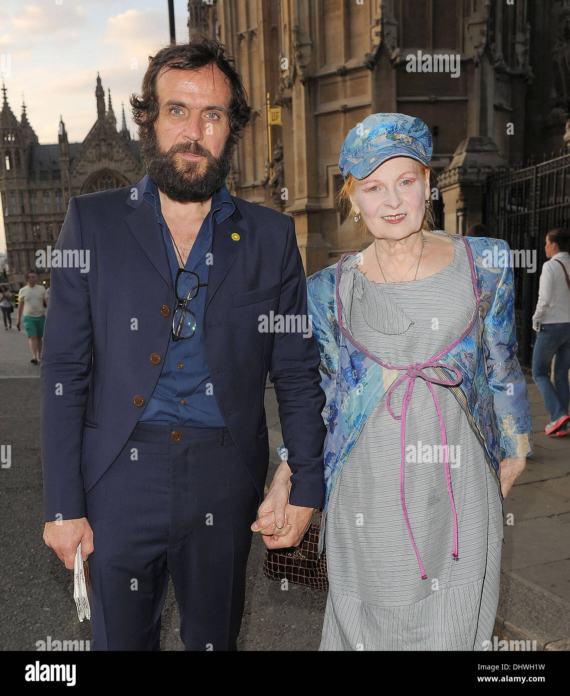 Dame Vivienne Westwood und ihr Mann Andreas Kronthaler verlassen  