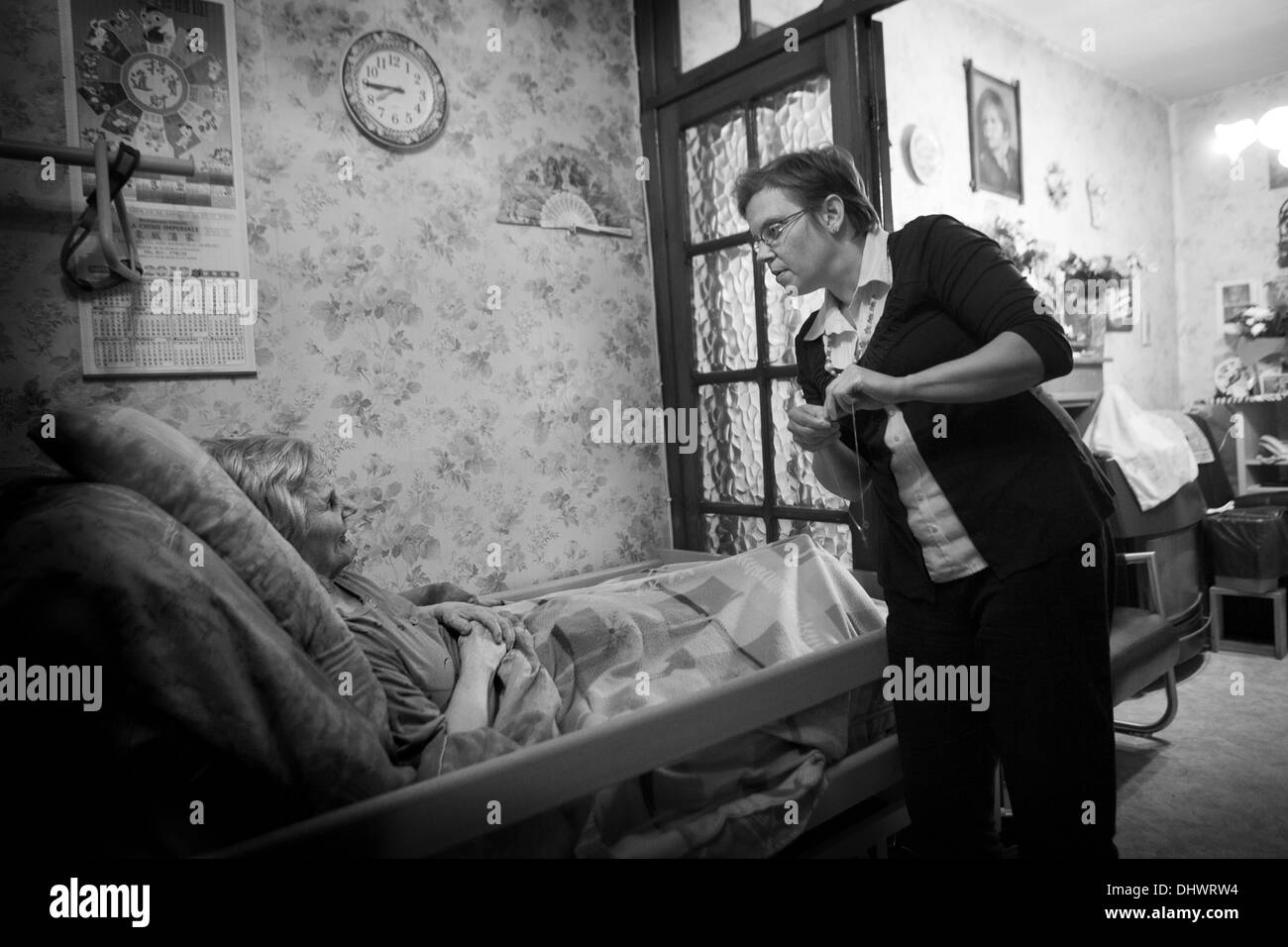 FAMILIE PFLEGER Stockfoto