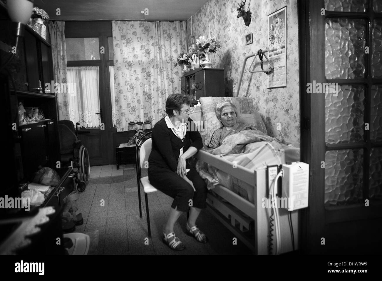 FAMILIE PFLEGER Stockfoto