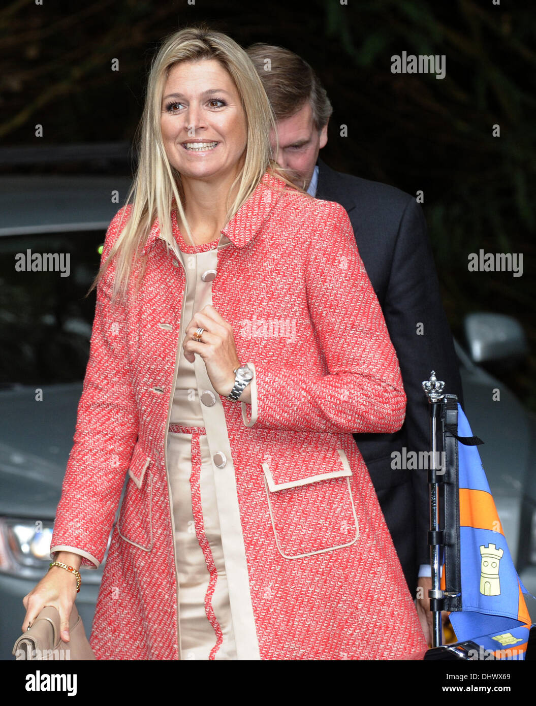 Prinzessin Maxima der Niederlande an die Frauen auf Flügel treffen. Austerlitz, Niederlande 17.09.2012 Stockfoto