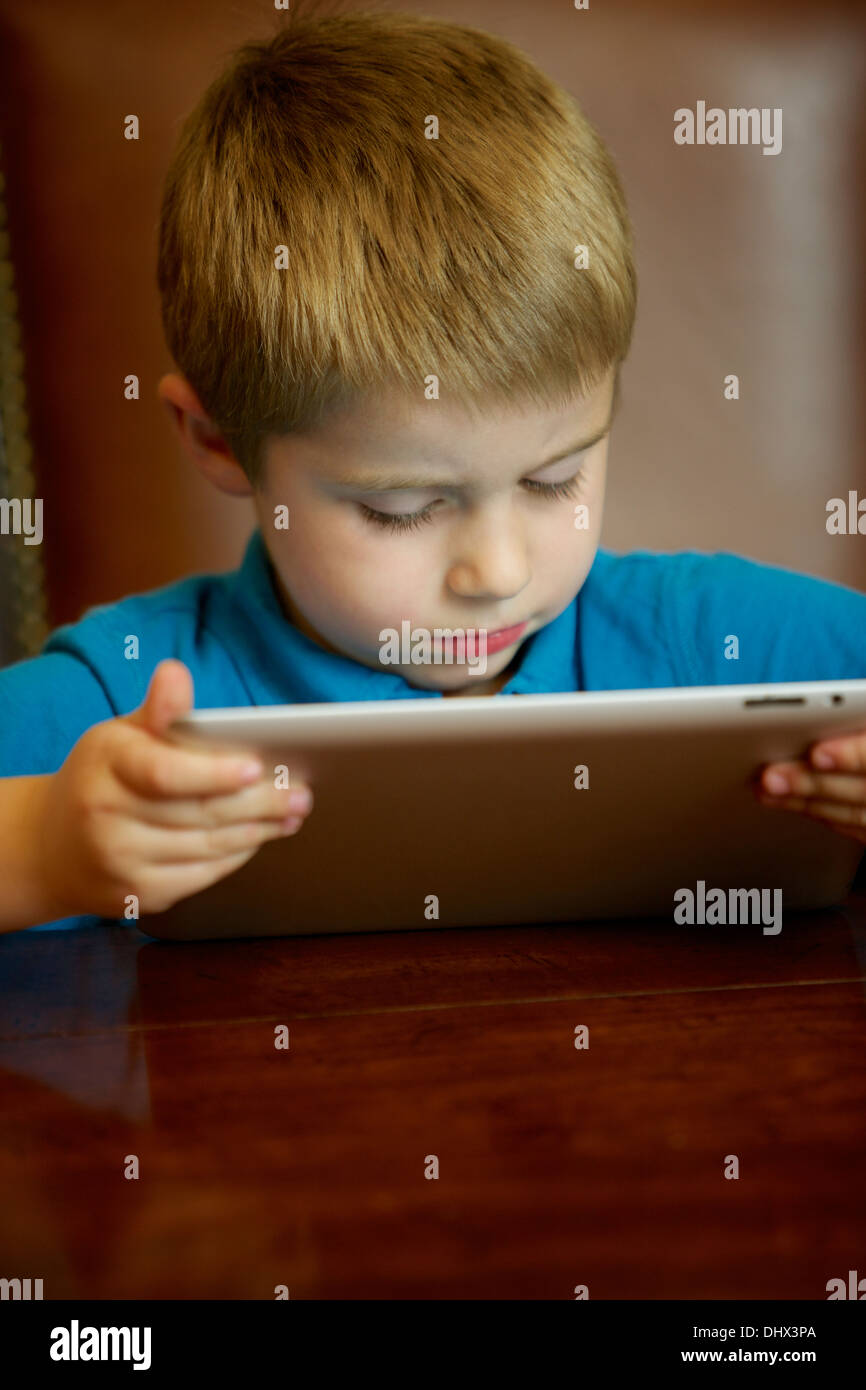 Kinder-Technologie Stockfoto