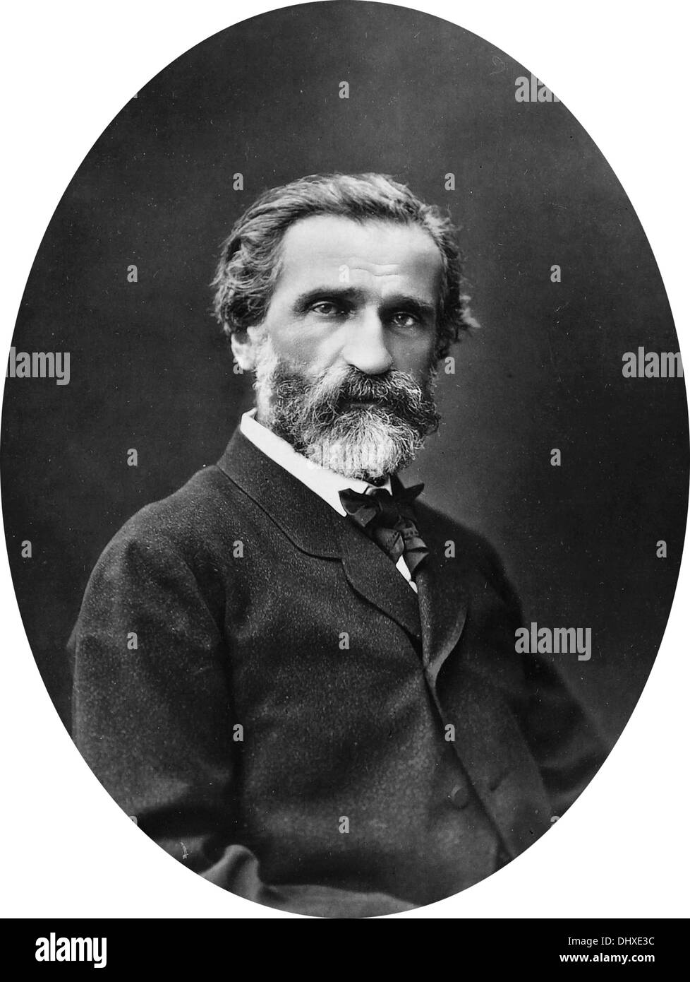 Giuseppe Verdi, italienischer Komponist Stockfoto