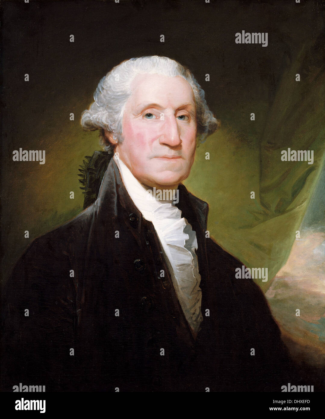 George Washington - von Gilbert Stuart, 1795 Stockfoto