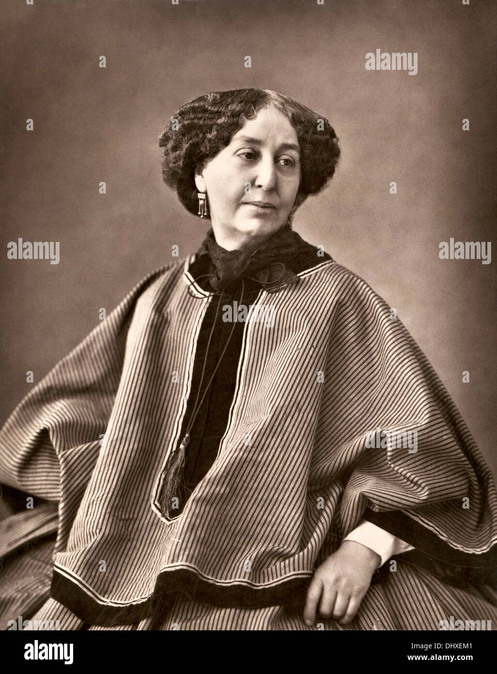 George Sand, Roman Schriftsteller, 1864 Stockfoto