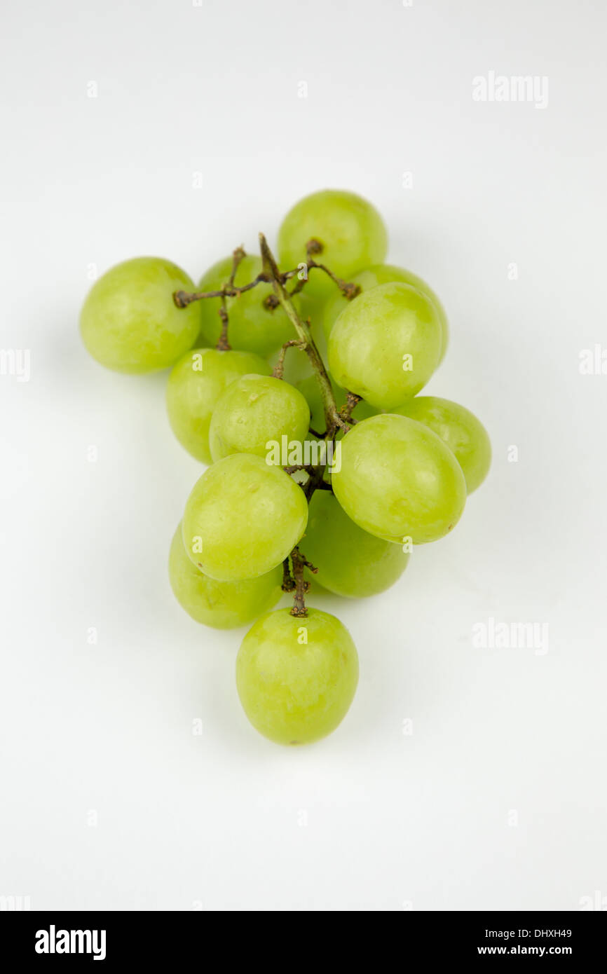 Traube Trauben rot grün Nahaufnahme Lebensmittel Obst Obst Stockfoto