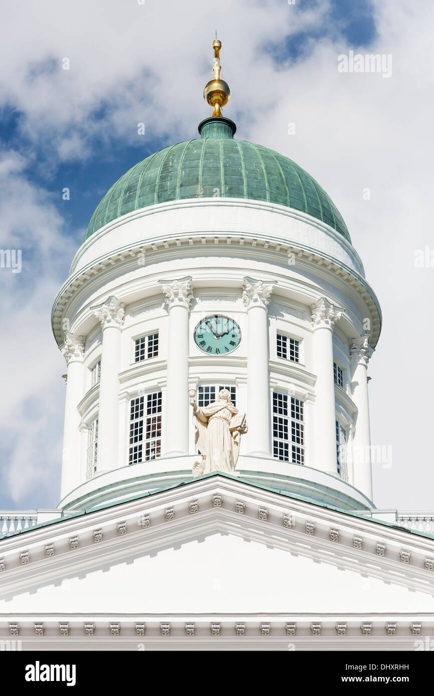 Helsinki-Nikolaus-Kirche oder Domkuppel Stockfoto