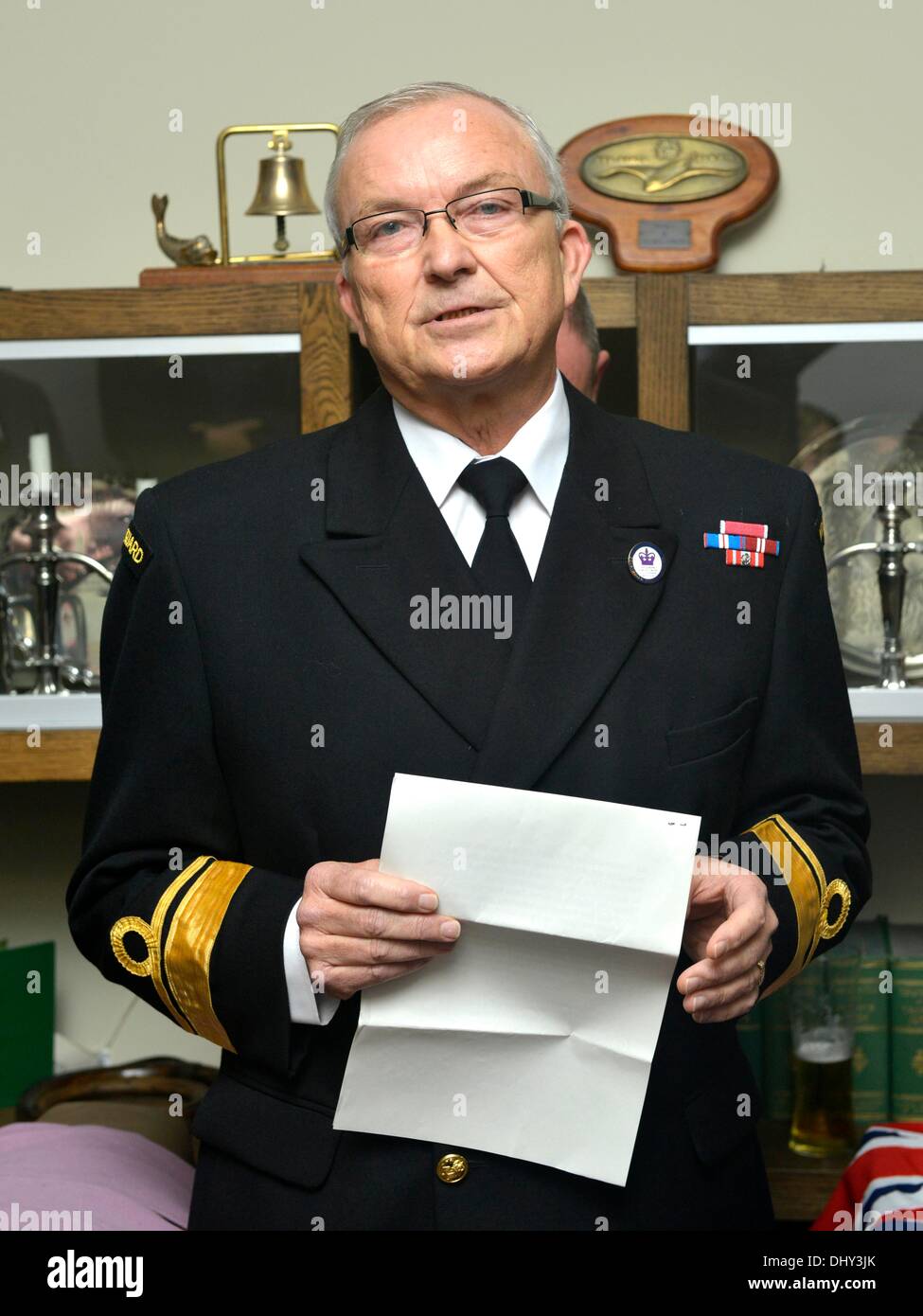 Acting Chief Küstenwache Offizier für die UK Richard Martin, Kommando  übernommen hat, die britische Maritime Coastguard Agency, Großbritannien,  Großbritannien Stockfotografie - Alamy