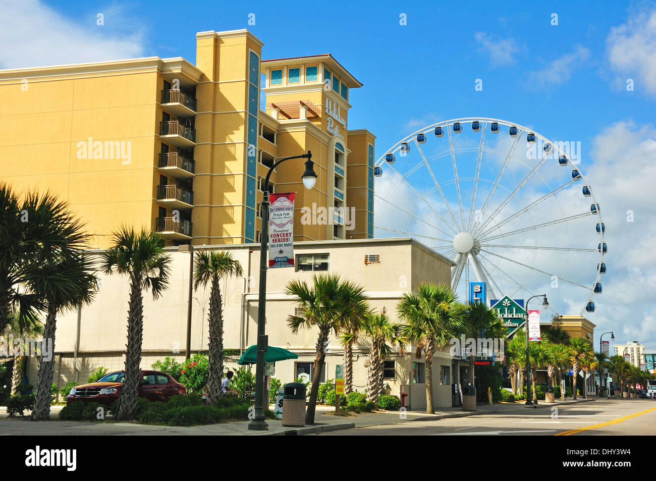 Hotels in Myrtle Beach, South Carolina, USA Stockfoto