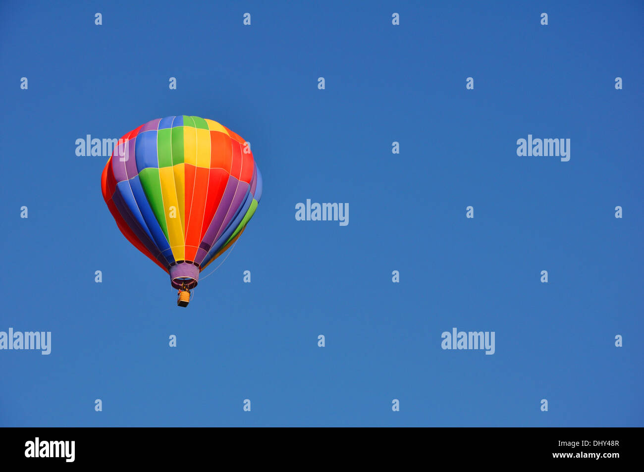 Heißluftballon Stockfoto