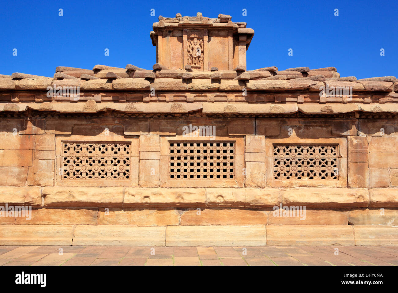 Hindu-Tempel, Aihole, Karnataka, Indien Stockfoto