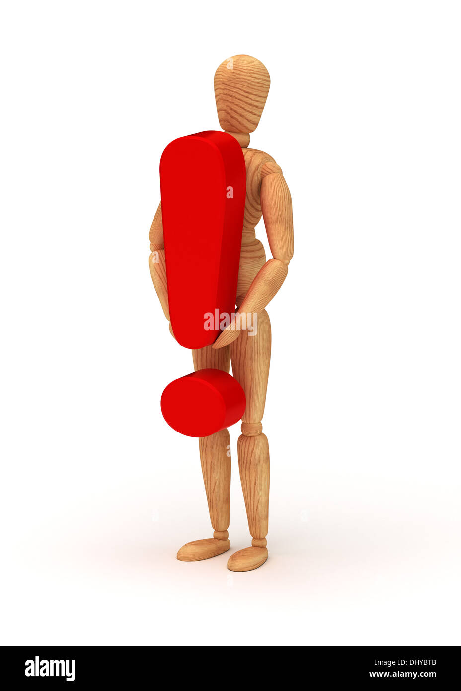 Ausrufezeichen Stockfoto