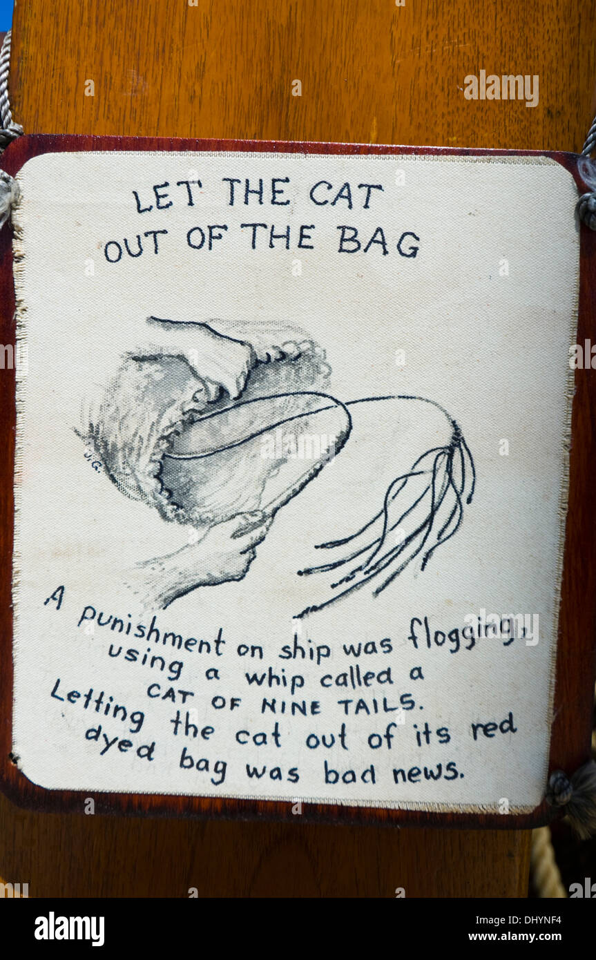 Die Katze Aus Dem Sack Lassen Herkunft www.alamy.de