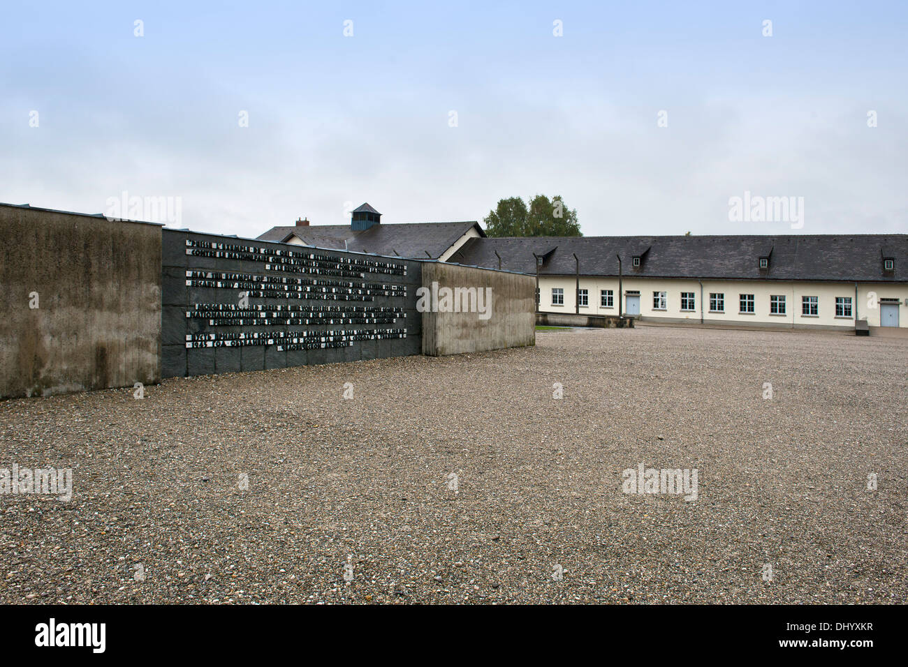 Deutschland, Bayern, Dachau, KZ Stockfoto