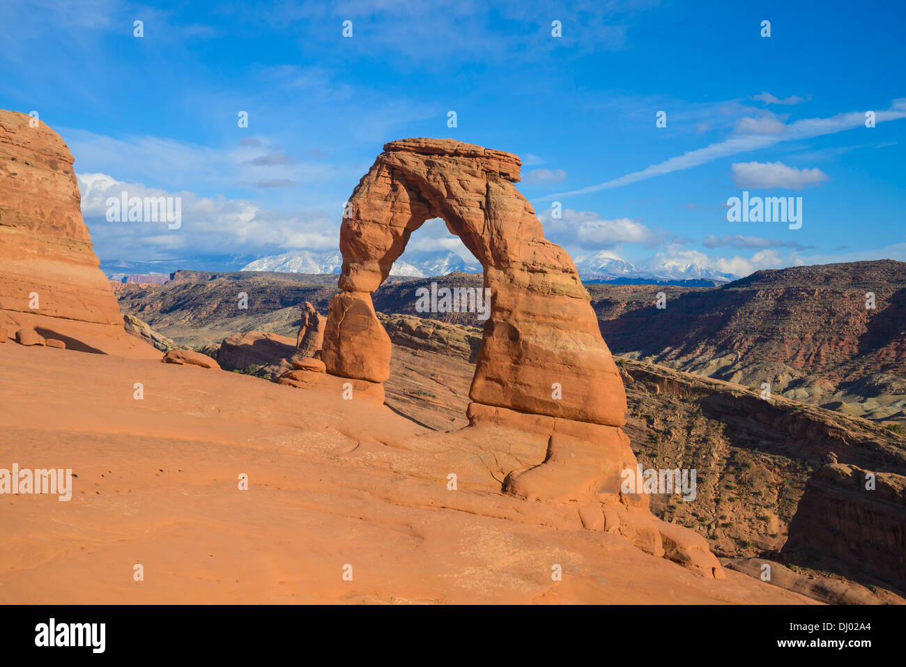 Delicate Arch, Arches-Nationalpark, Utah, USA Stockfoto