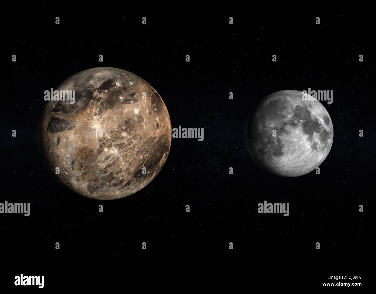 Ganymede Jupiter Stockfotos und bilder Kaufen Alamy