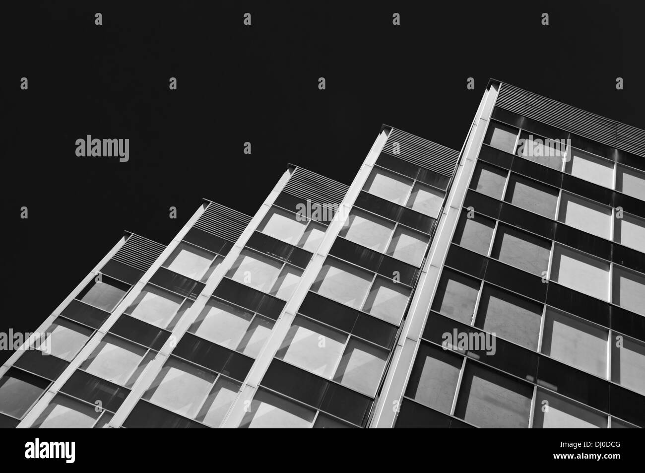 Wolkenkratzern in Bellevue, Washington, USA Stockfoto