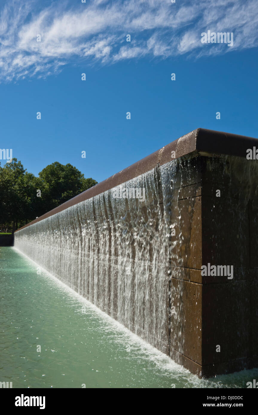 Wasserspiel im Downtown Park, Bellevue, Washington, USA Stockfoto