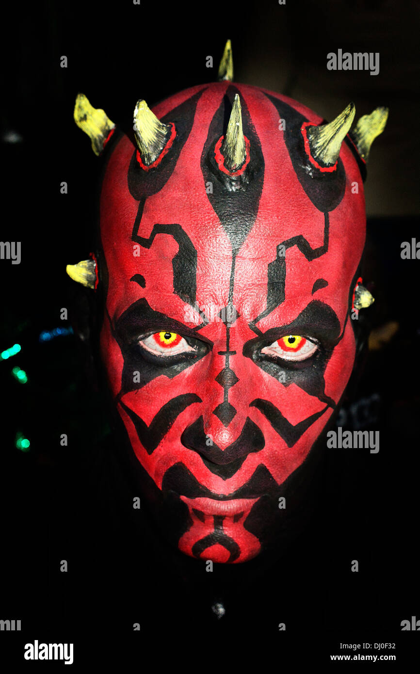 Dr Who Charakter bei der Veranstaltung "Wissenschaft von den Timelords" in The National Space Centre in Leicester zu feiern den 50. Jahrestag der Dr Who Stockfoto