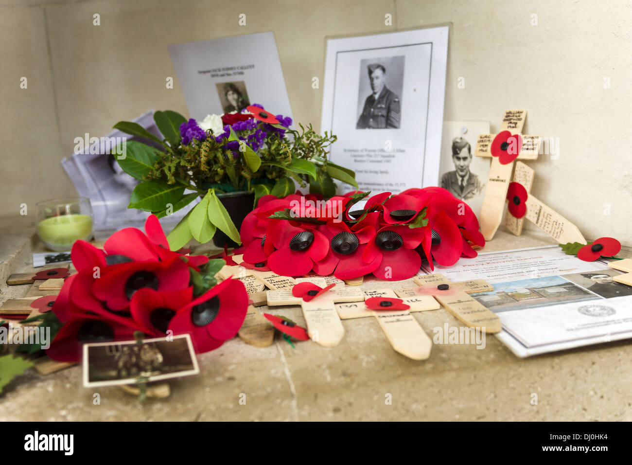 Bomber Command Memorial Stockfoto