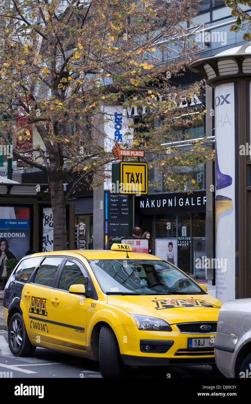 Prag. Taxis Stockfoto, Bild 62709919 Alamy