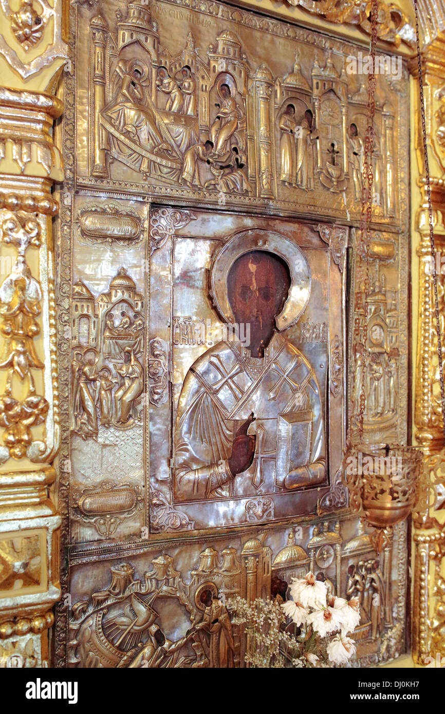 Kirche der Darstellung Christi (1807), Kubentzevo, Nischni Nowgorod, Russland Stockfoto