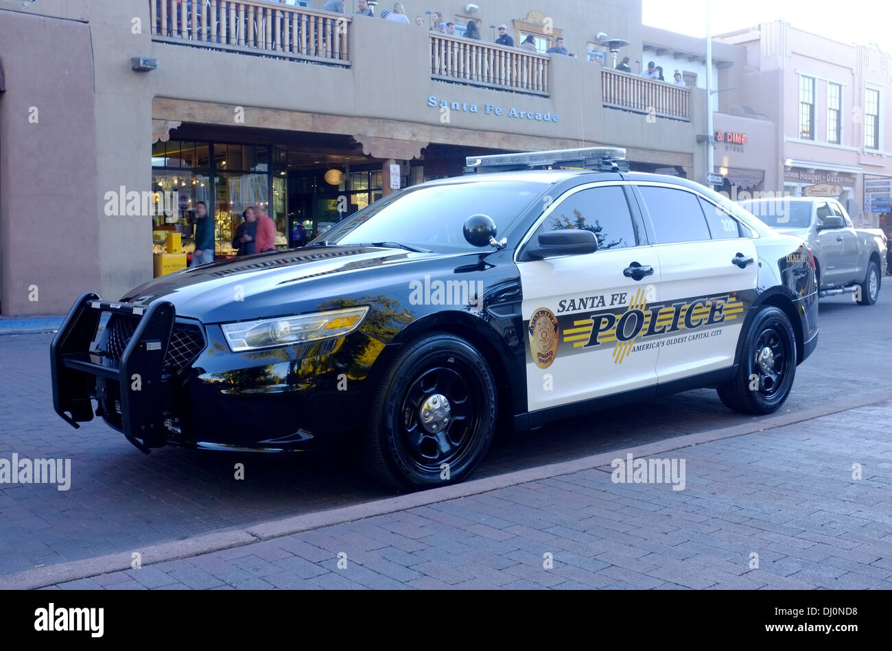 2013 Ford Taurus Police Interceptor In Santa Fe New Mexico Neue Amerikanische Polizeiauto Ersetzen Ford Crown Victoria P71 Stockfotografie Alamy