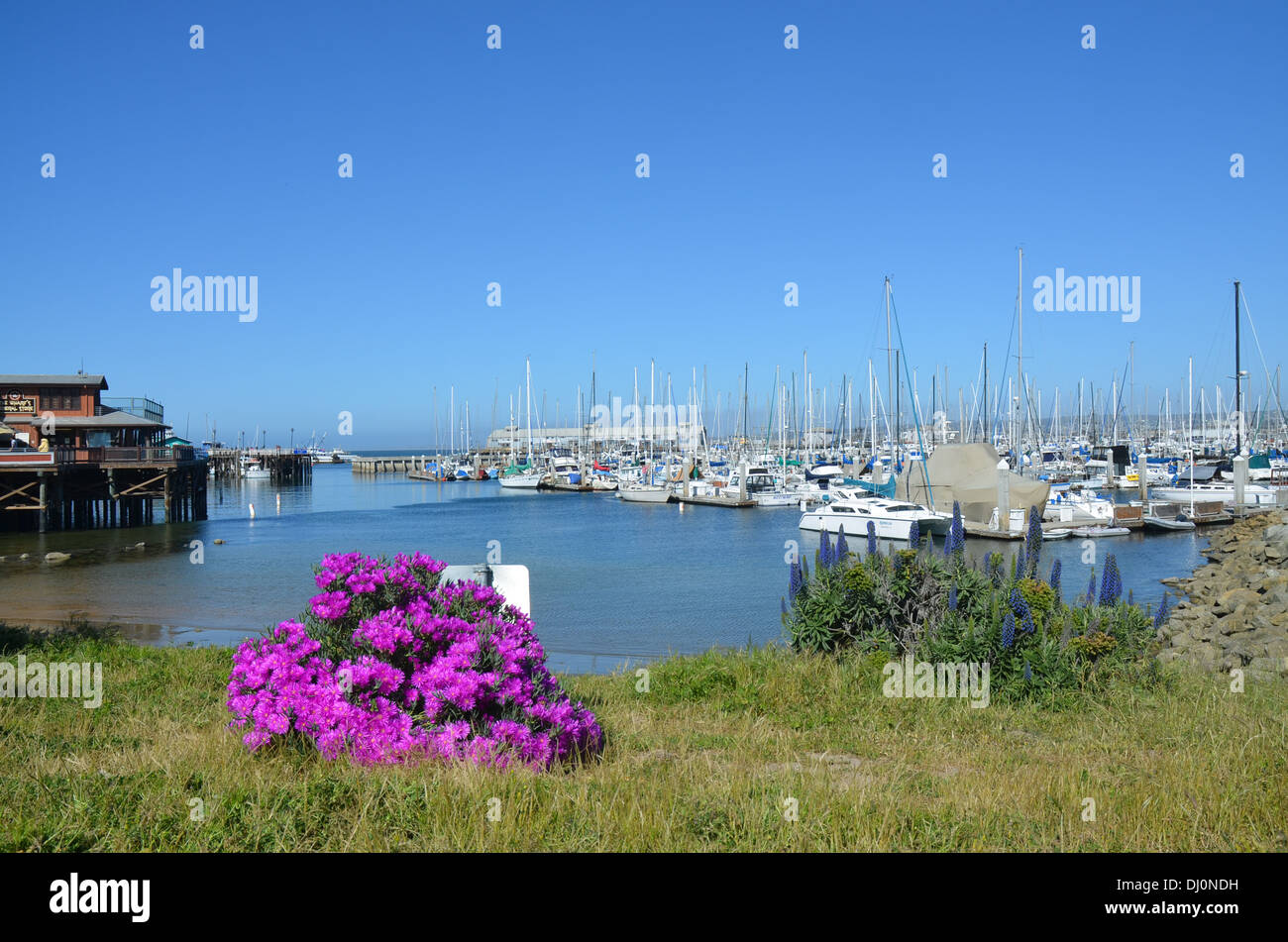 Der Hafen von Monterey in Kalifornien Stockfoto