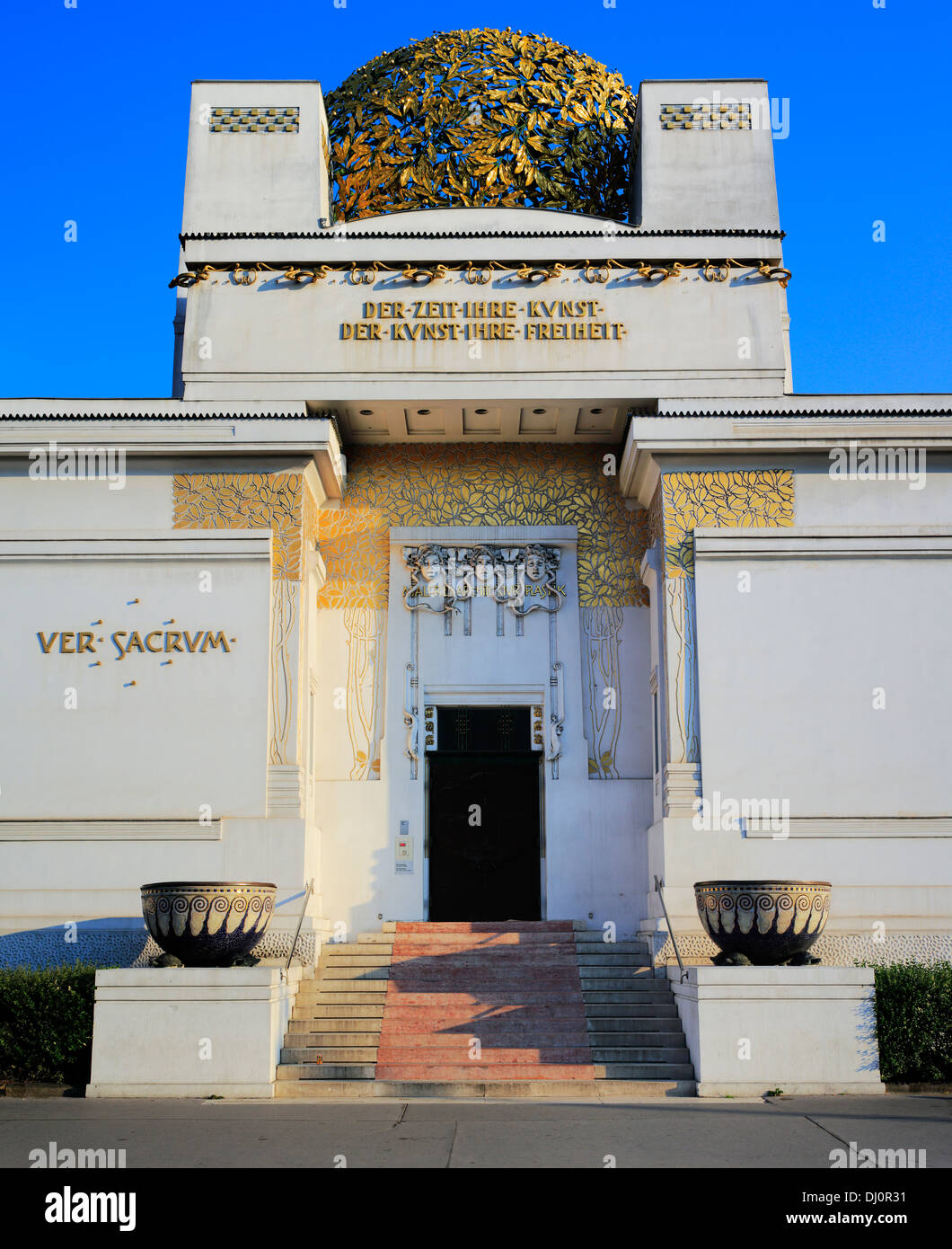 Gebäude der Secession, Wien, Österreich Stockfoto