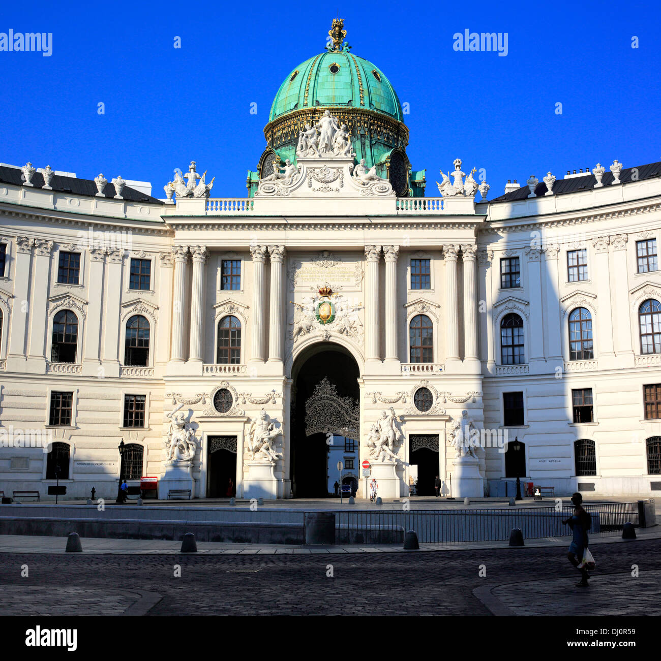 Hofburg Palast, St. Michael Flügel, Wien, Österreich Stockfoto