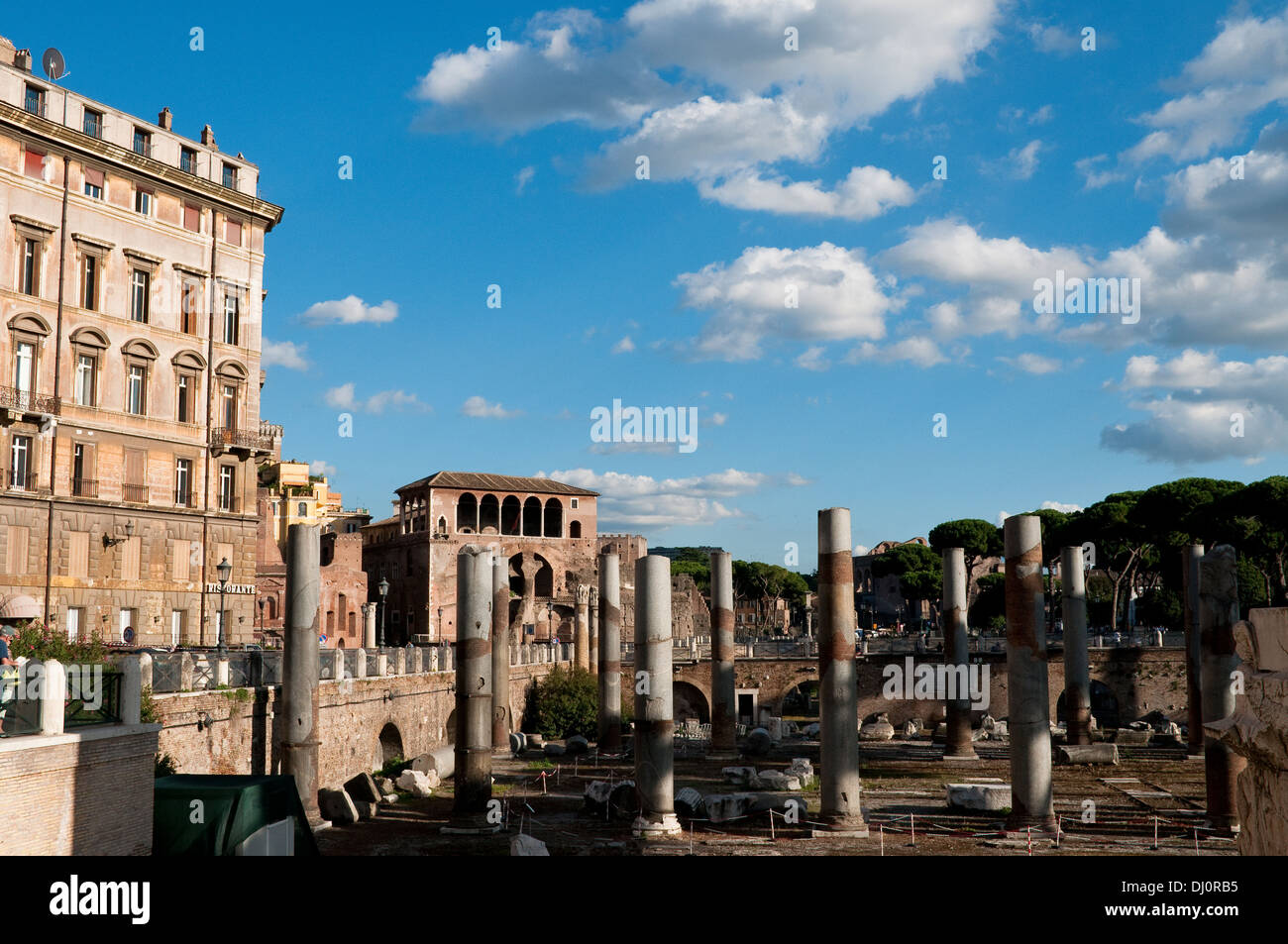 Trajan Forum, Rom, Italien Stockfoto