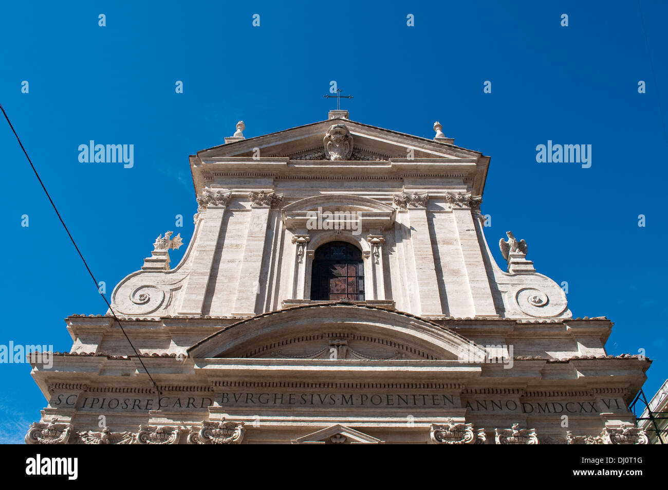 Santa Maria della Vittoria - Our Lady of Victory, entworfenen von Bernini, Rom Italien Stockfoto