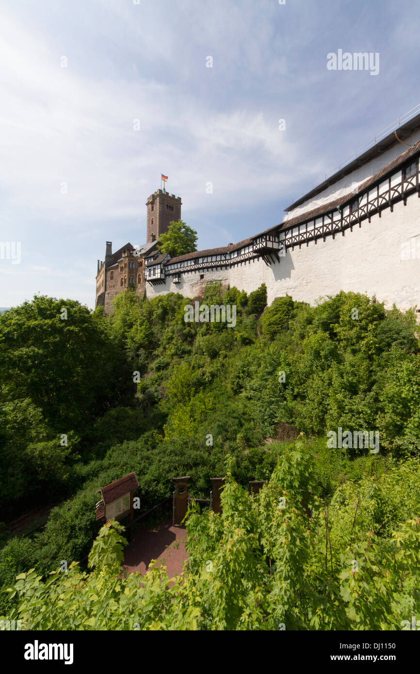 Die Wartburg, Thüringen, Deutschland Stockfoto