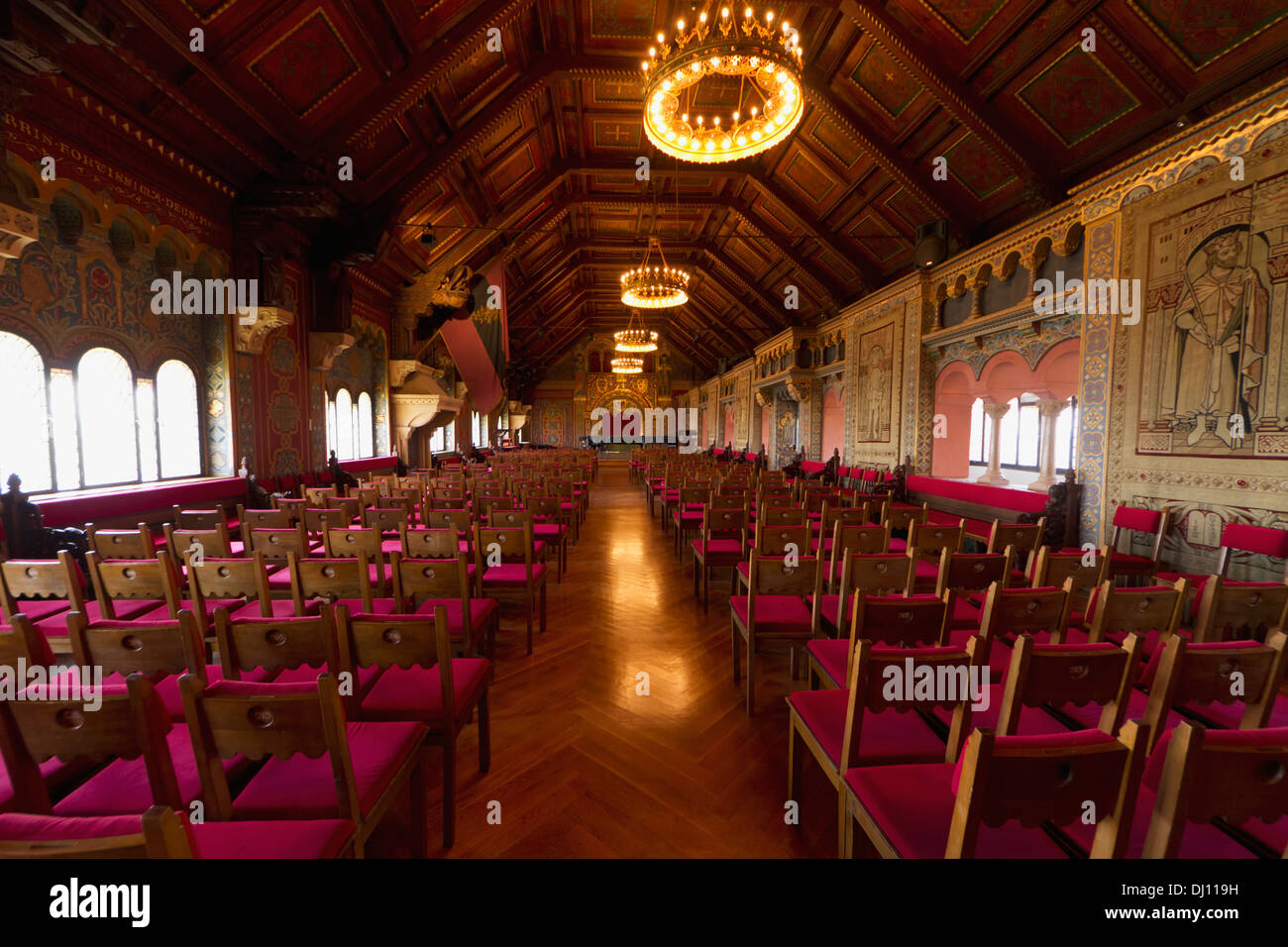 Das Festspielhaus (Grand Hall), die Wartburg, Thüringen, Deutschland Stockfoto