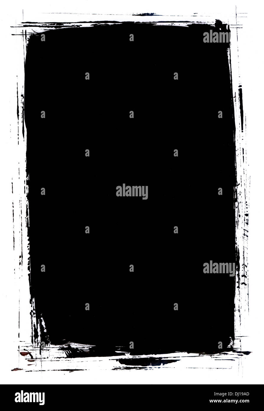 Grunge-Grenze (Design-Element) Stockfoto