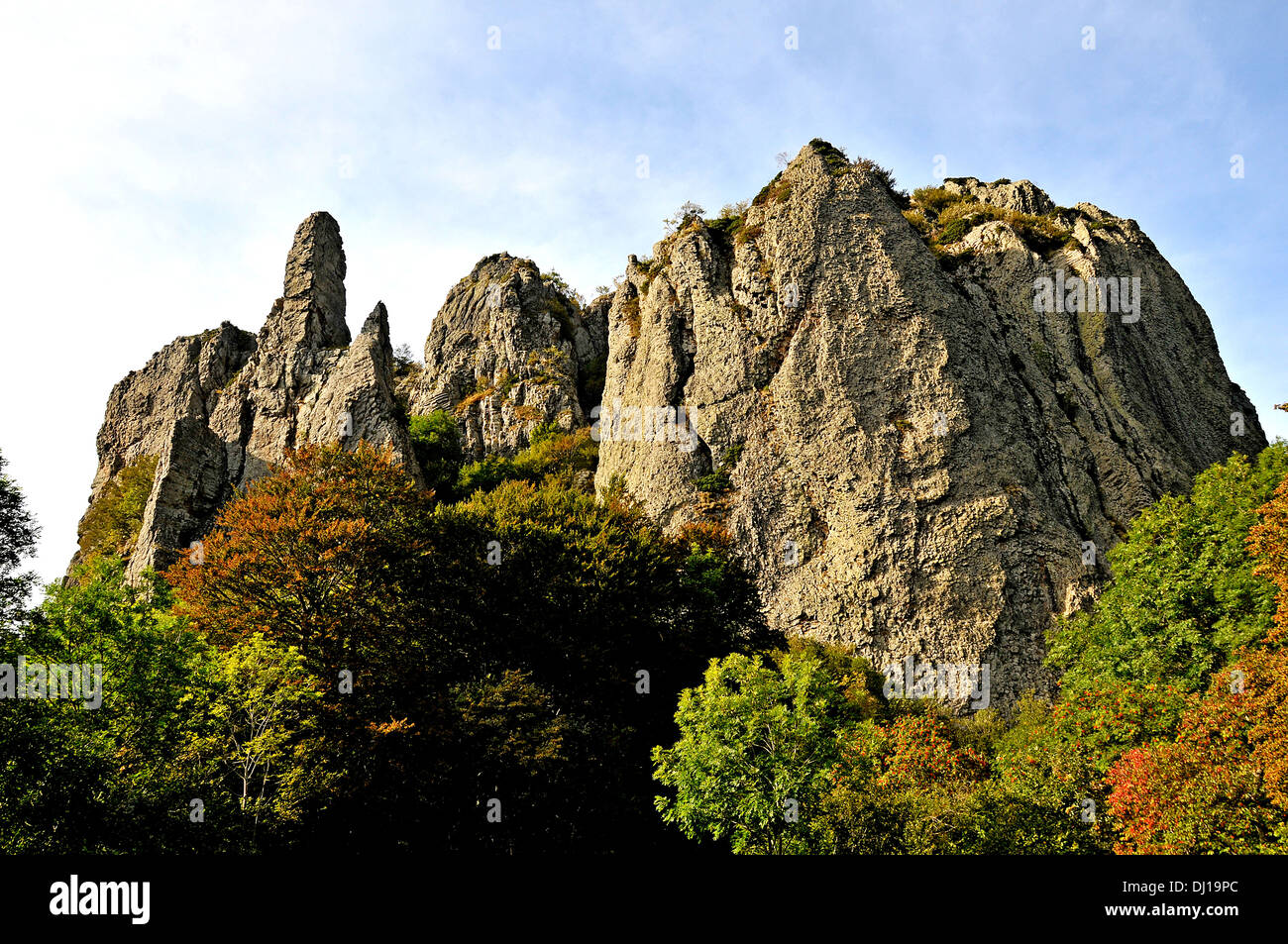 Roche Sanadoire, Puy-de-Dome , Auvergne, Massif-Central, Frankreich Stockfoto