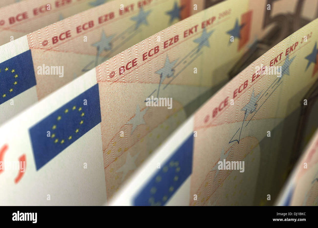 Euro (nahtlos) Stockfoto