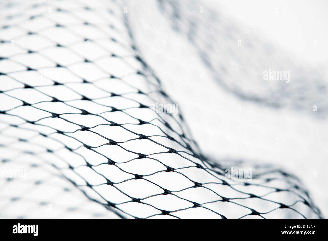 Nahaufnahme des abstrakten Fischnetz Textur Stockfoto