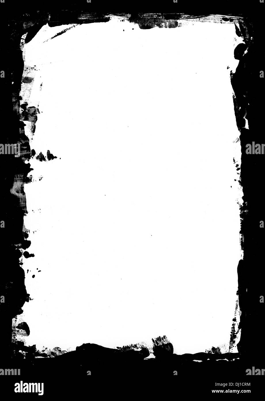 Grunge-Grenze (Design-Element) Stockfoto