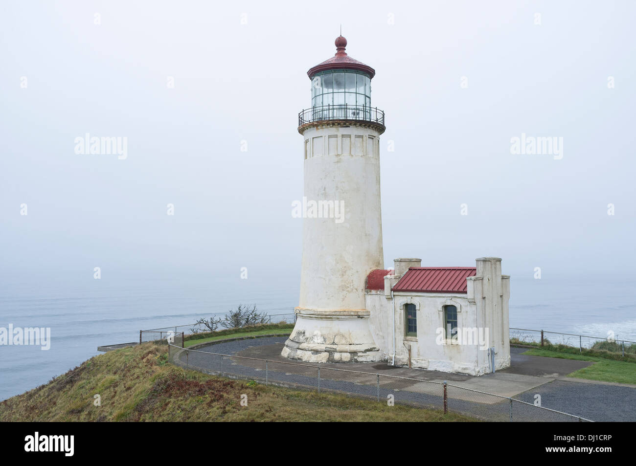 Norden Sie Leuchtturm - Cape Enttäuschung Staatspark, Pacific County, Washington, USA in den Stockfoto