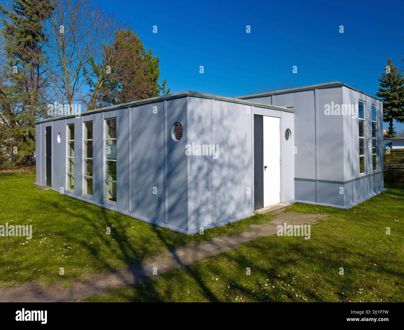 Stahlhaus, Törten Estate, Bauhaus, Dessau, Sachsen-Anhalt, Deutschland Stockfoto