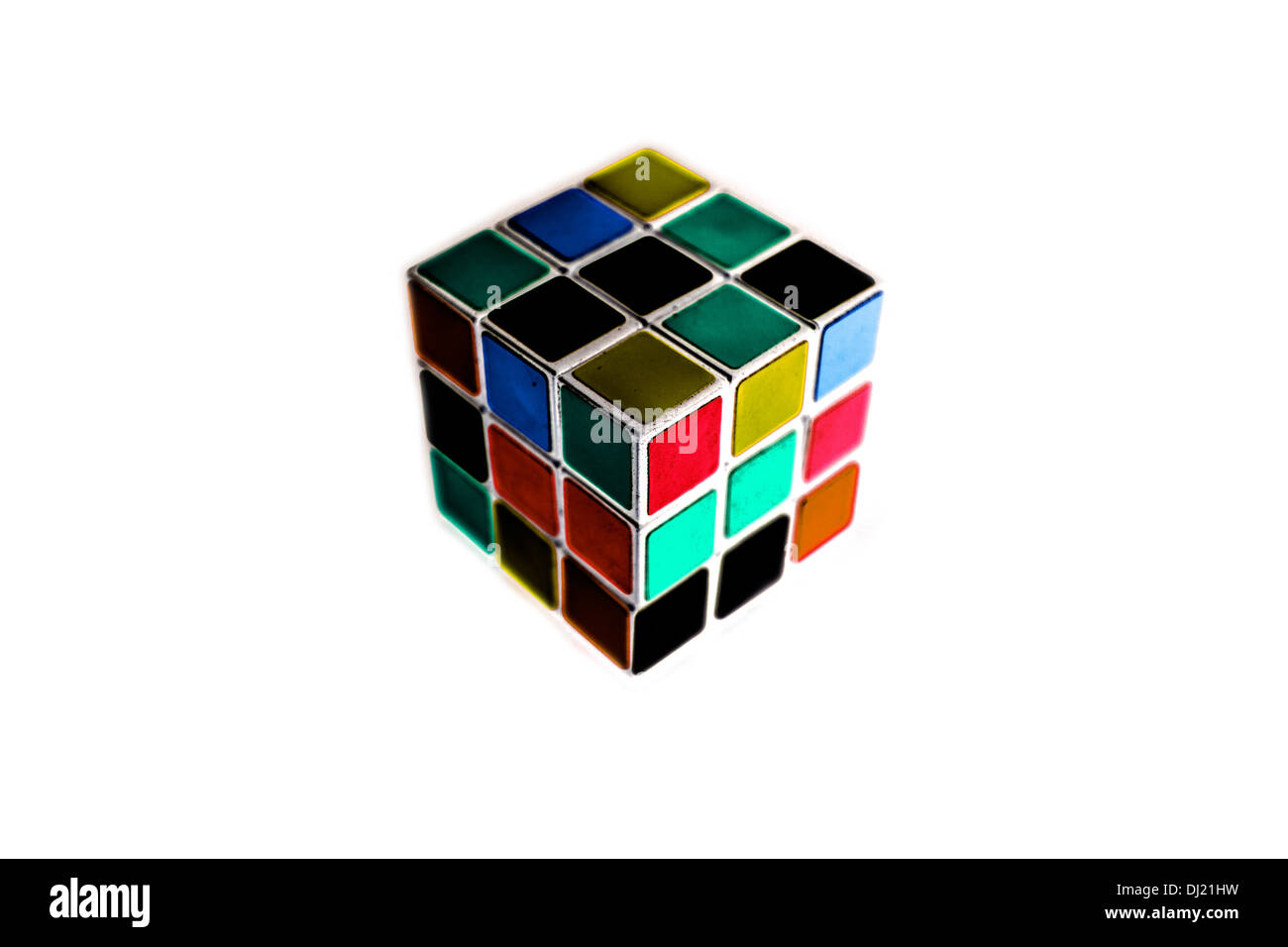 Rubiks Würfel Stockfoto