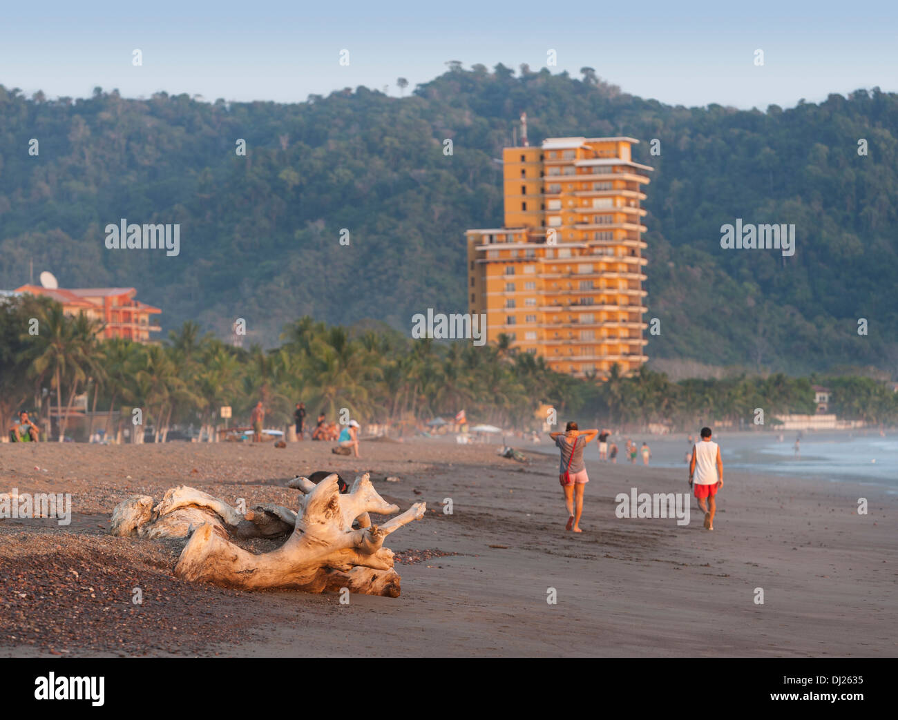 Jaco Beach auf der Pazifikküste von Costa Rica Stockfoto